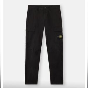Stone Island Logo Patch Cargo Pants